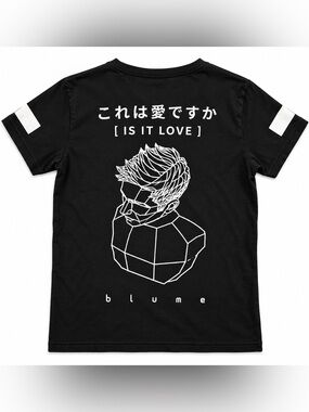 3LAU Is It Love BLUME Graphic Tee Black Size M EDM DJ Rave Shirt